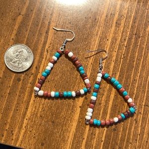 Hand crafted dangle earrings